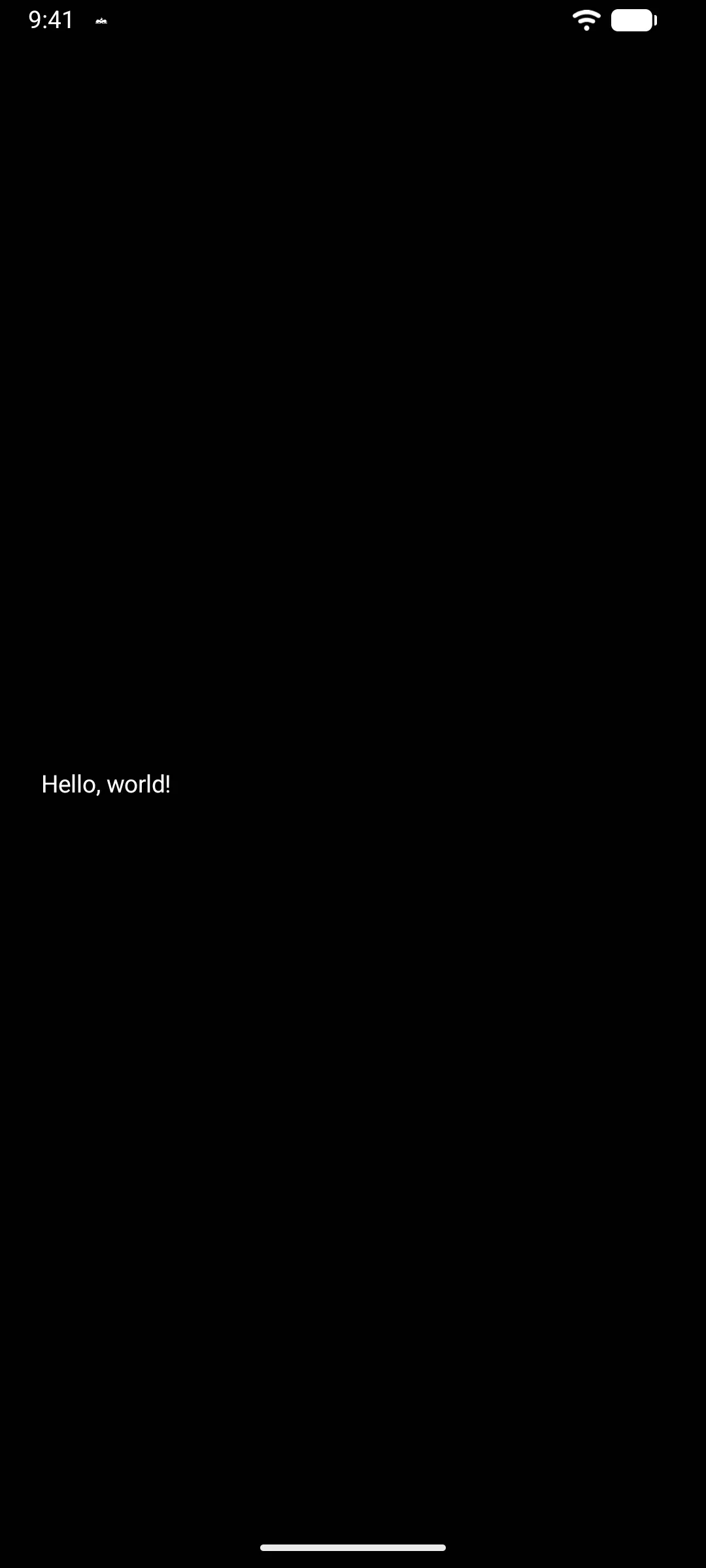 尺寸适应自身内容的 Hello world 标签