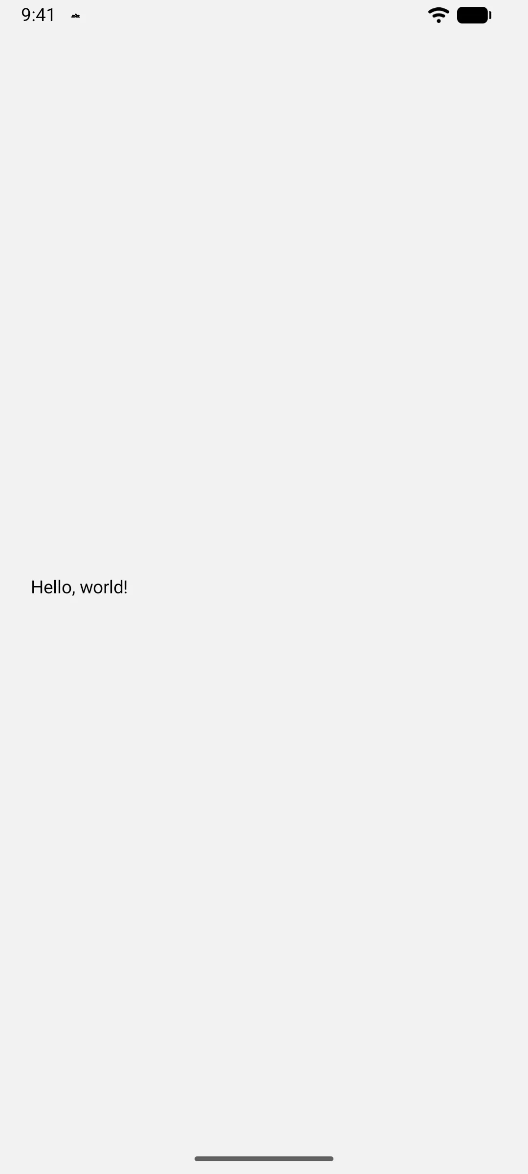 尺寸适应自身内容的 Hello world 标签
